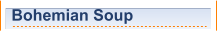 Bohemian Soup