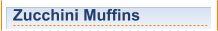 Zucchini Muffins