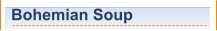 Bohemian Soup