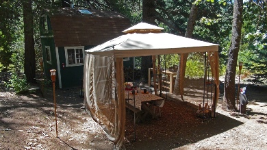 Experience Southern California Glamping or luxury camping at Palomar Mountain.